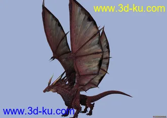 3D打印模型Valakas - Legends Dragon的图片