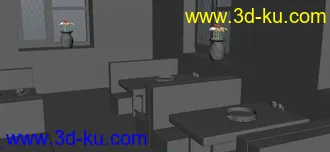 3D打印模型厨房的图片