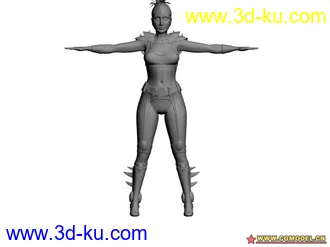 3D打印模型高模 女人的图片