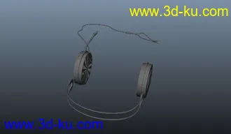 3D打印模型耳麦的图片