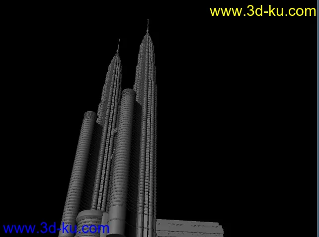 吉隆坡石油双子塔模型的图片1