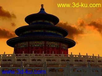 3D打印模型故宫天坛的图片