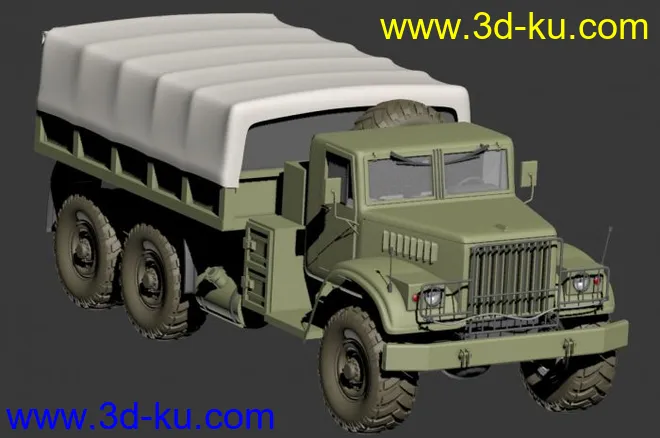 军队运输车模型的图片1