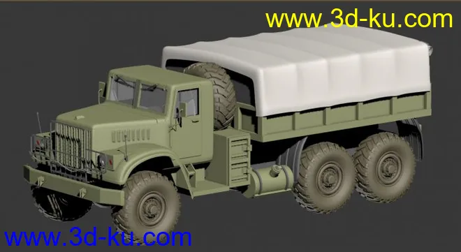 军队运输车模型的图片2