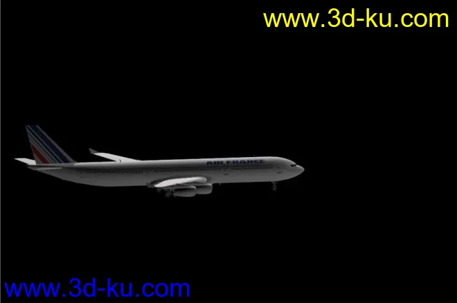 3D飞机模型下载的图片1