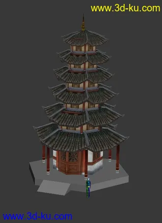 3D打印模型分享分享分享古代建筑的图片