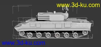 3D坦克模型下载的图片