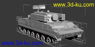 3D坦克模型下载的图片