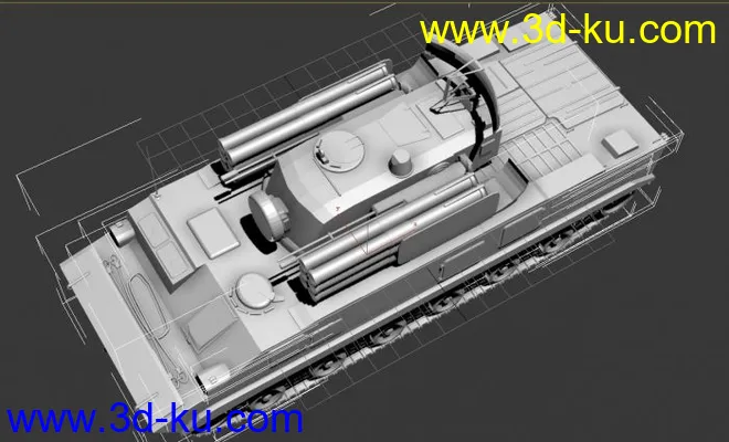 3D坦克模型下载的图片6
