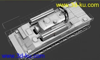 3D坦克模型下载的图片