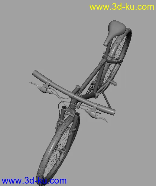 3D自行车下载模型的图片1