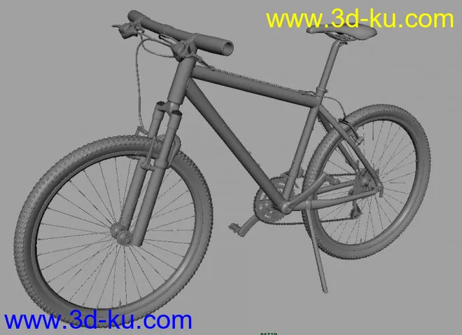 3D自行车下载模型的图片2