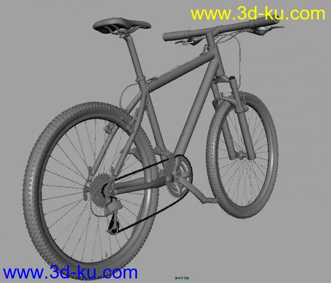 3D自行车下载模型的图片4