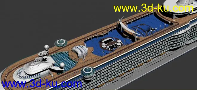 大型游轮3D模型的图片7
