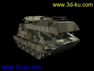 3D打印模型山毛榉导弹发射车的图片