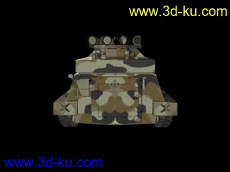 3D打印模型山毛榉导弹发射车的图片