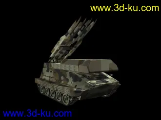 3D打印模型山毛榉导弹发射车的图片