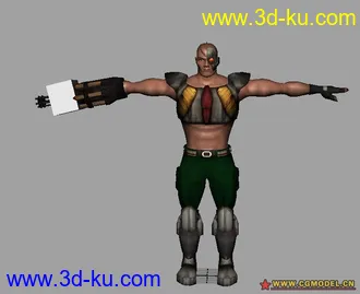 3D打印模型大兵的图片
