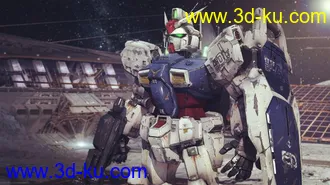 3D打印模型高达的战痕的图片