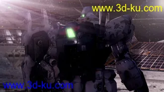 3D打印模型高达的战痕的图片
