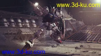 3D打印模型高达的战痕的图片