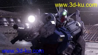 3D打印模型高达的战痕的图片