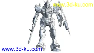 3D打印模型高达的战痕的图片