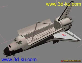 新航天飞机 模型下载  可做动画的图片