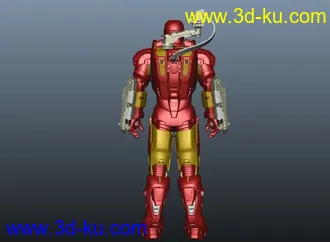 3D打印模型钢铁侠的图片