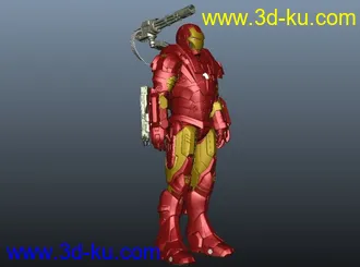 3D打印模型钢铁侠的图片