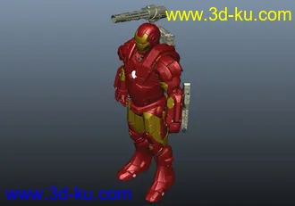 3D打印模型钢铁侠的图片