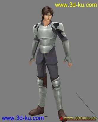 3D打印模型四边面，带动作的图片