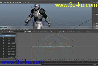 3D打印模型人物动画工程  走路 人的图片