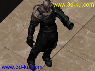 3D打印模型生化危机 复仇女神 追踪者的图片