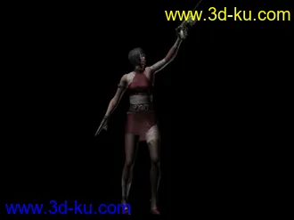 3D打印模型发几个生化危机系列中的主角的图片