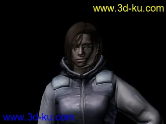 3D打印模型发几个生化危机系列中的主角的图片