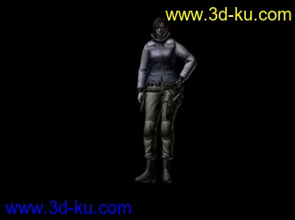 3D打印模型发几个生化危机系列中的主角的图片
