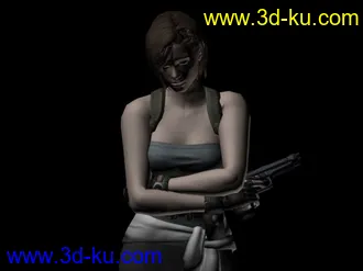 3D打印模型发几个生化危机系列中的主角的图片