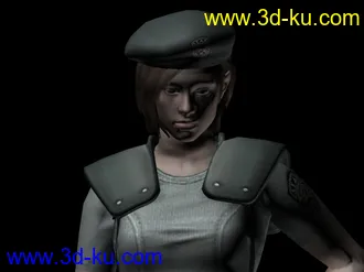 3D打印模型发几个生化危机系列中的主角的图片