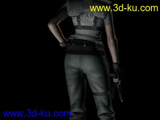 3D打印模型发几个生化危机系列中的主角的图片