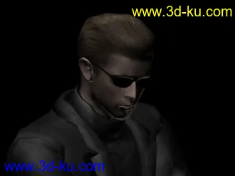 3D打印模型发几个生化危机系列中的主角的图片