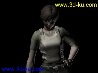 3D打印模型发几个生化危机系列中的主角的图片
