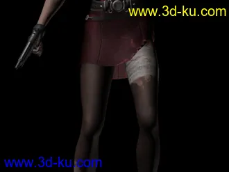 3D打印模型发几个生化危机系列中的主角的图片