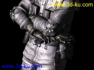 3D打印模型发几个生化危机系列中的主角的图片