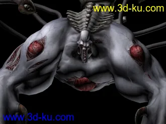 3D打印模型生化危机 暴君 类暴君怪物的图片