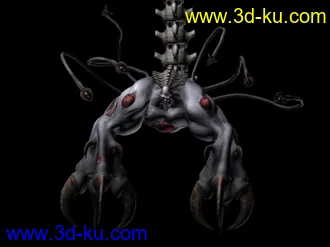 3D打印模型生化危机 暴君 类暴君怪物的图片