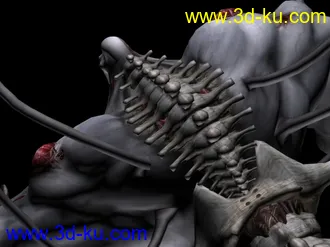3D打印模型生化危机 暴君 类暴君怪物的图片