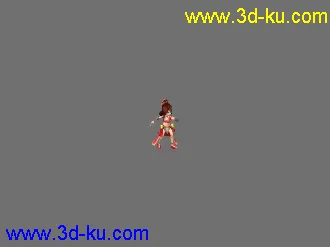 3D打印模型萝莉NPC+7个动作的图片