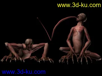 3D打印模型生化危机中的怪物的图片