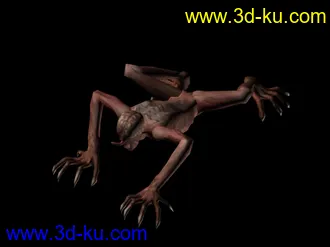 3D打印模型生化危机中的怪物的图片